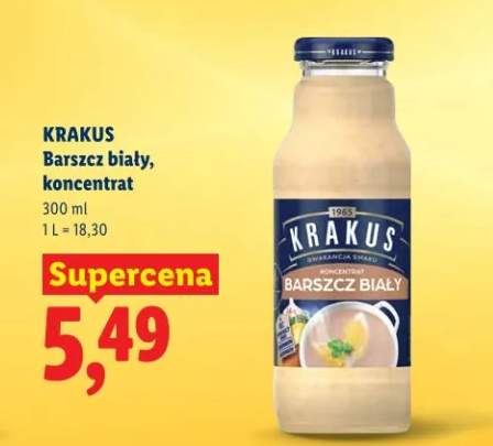 Barszcz biały koncentrat