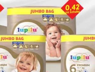 Pieluszki Premium 4 jumbo bag