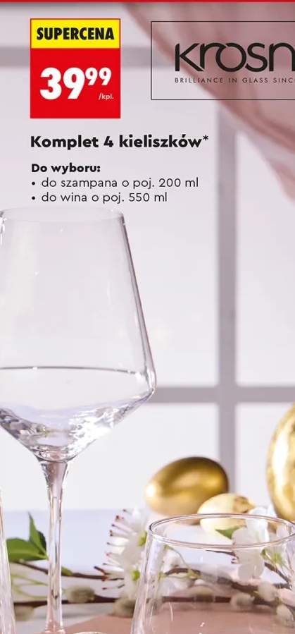 komplet szklanek