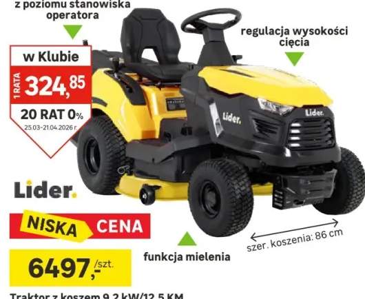 traktor ogrodowy