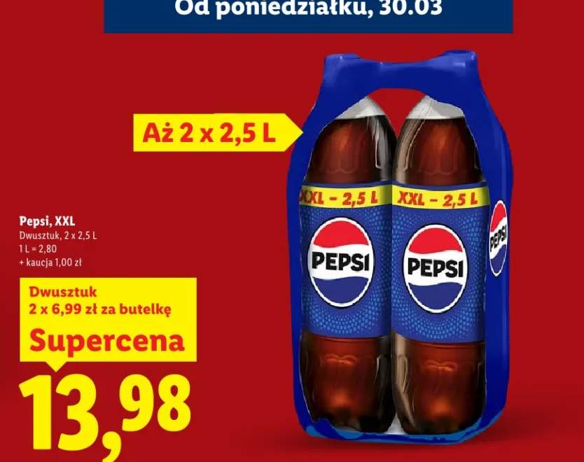 Napój gazowany Pepsi XXL