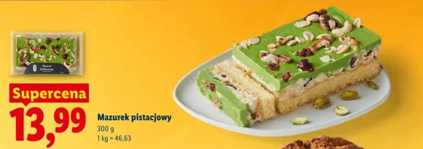 Mazurek pistacjowy