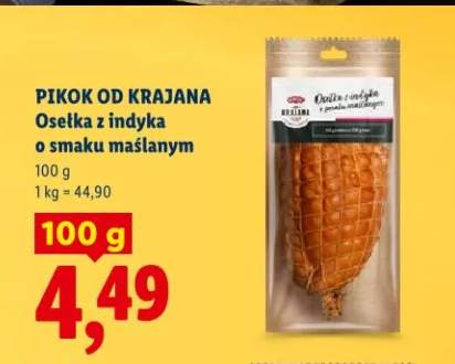 Osełka z indyka o smaku maślanym