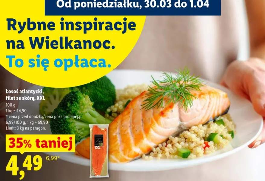 Łosoś atlantycki, filet ze skórą, XXL