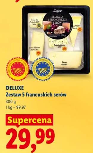 Zestaw 5 francuskich serów