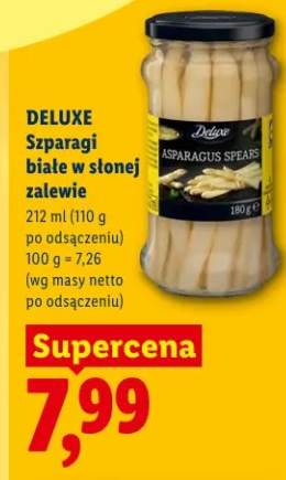 Szparagi białe w słonej zalewie