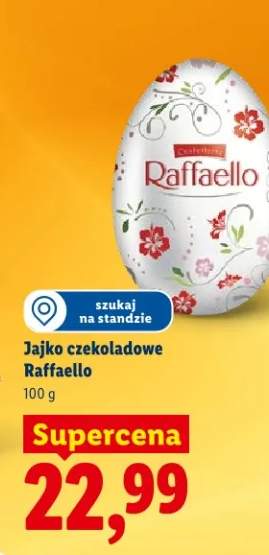 Jajko czekoladowe Raffaello