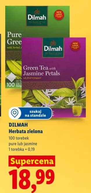 Herbata zielona Pure lub Green Tea with Jasmine Petals