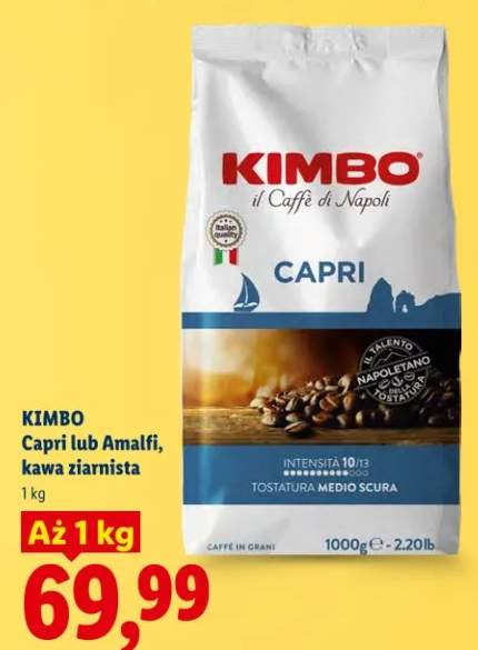 Kawa ziarnista Capri lub Amalfi