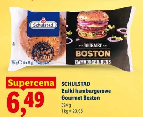 Bułki hamburgerowe Gourmet Boston