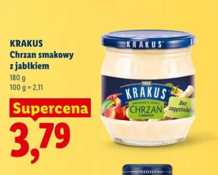 Chrzan smakowy z jabłkiem