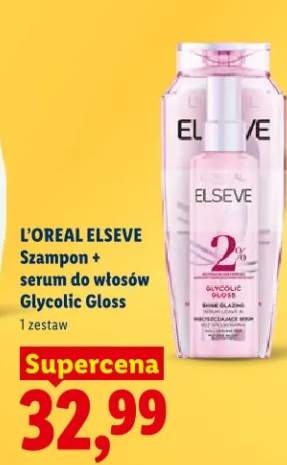 Szampon + serum do włosów Glycolic Gloss