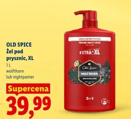 Żel pod prysznic, XL wolfthorn lub nightpanter