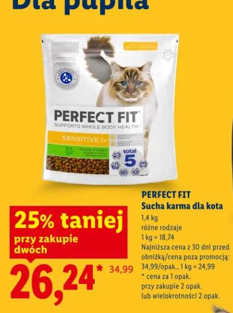 Sucha karma dla kota