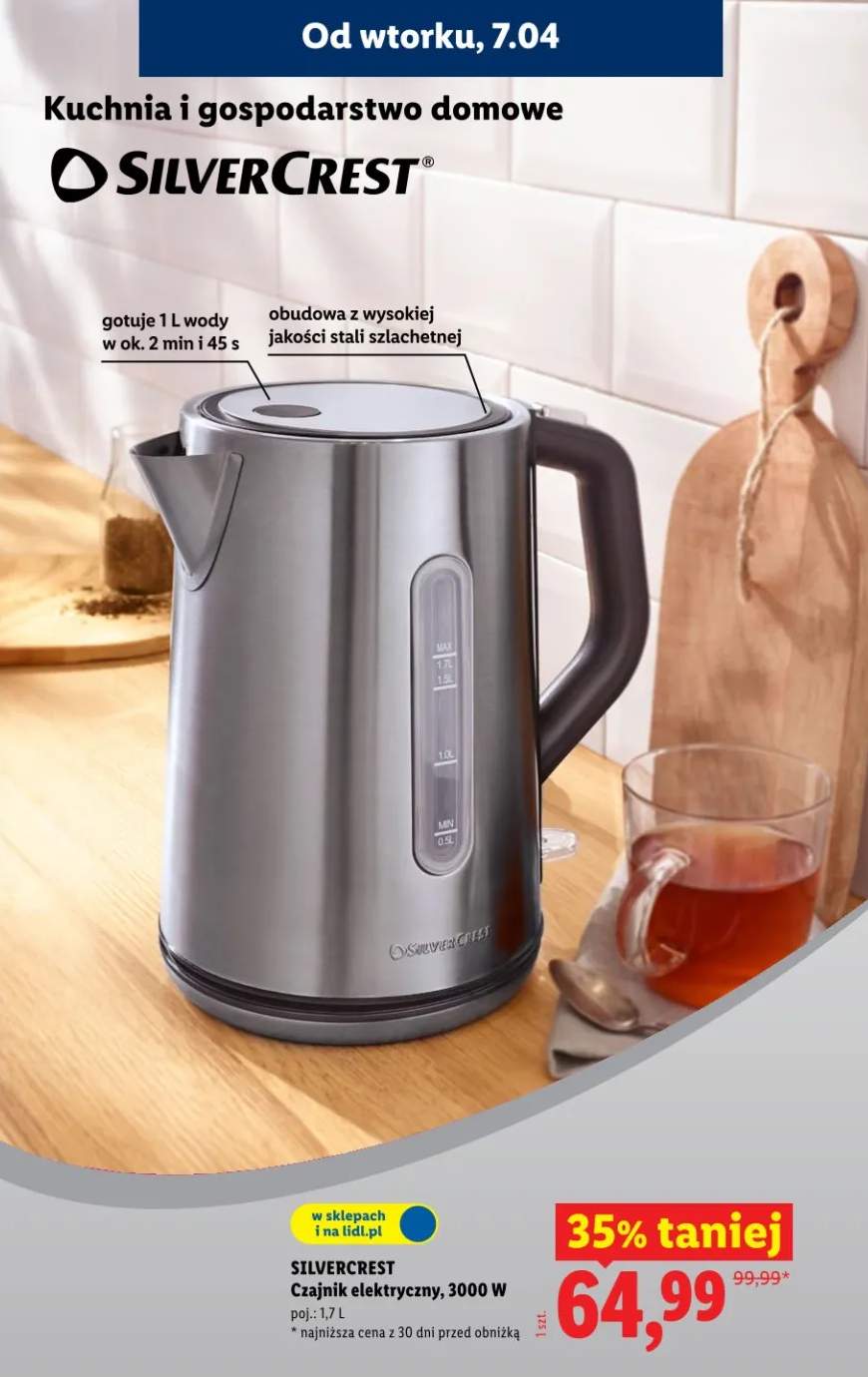 Czajnik elektryczny 3000 W