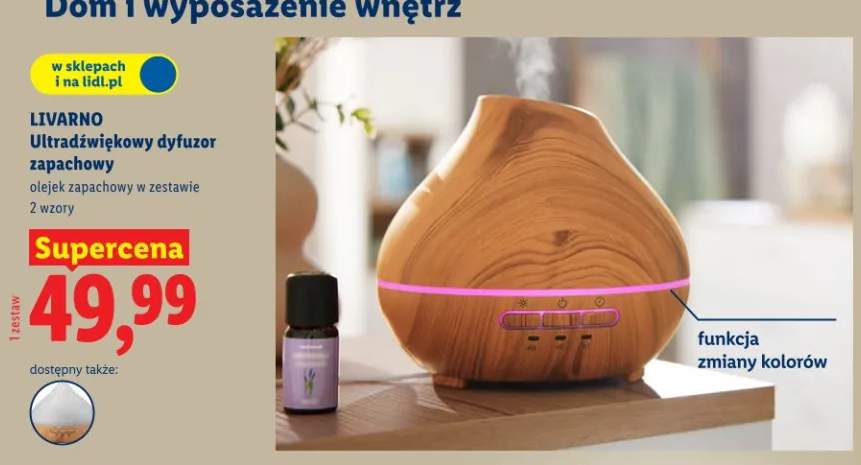 Ultradźwiękowy dyfuzor zapachowy