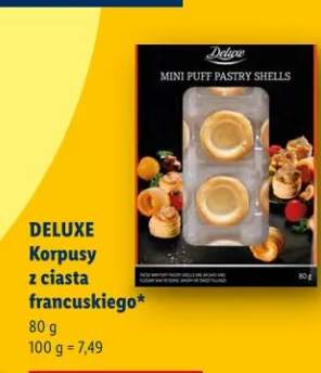 Korpusy z ciasta francuskiego