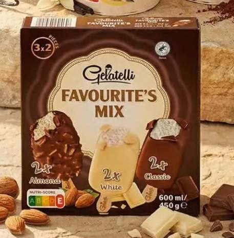 Mix lodów na patyku