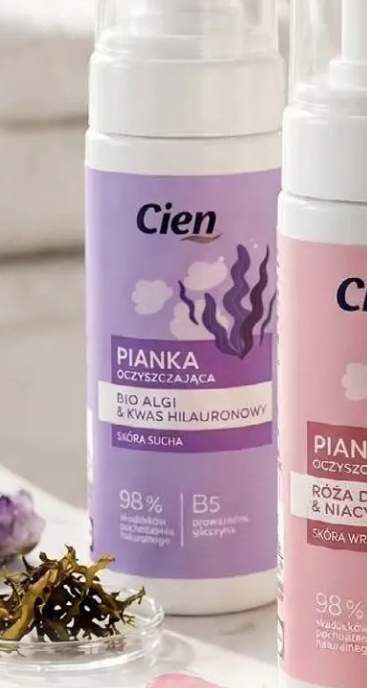 Pianka do mycia twarzy, oczyszczająca bio algi & kwas hialuronowy