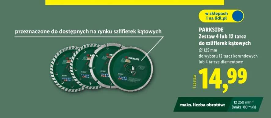 tarcze do szlifierki