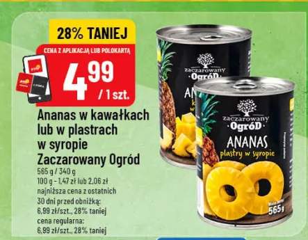ananas w puszce