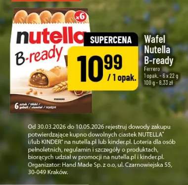 wafle Nutella