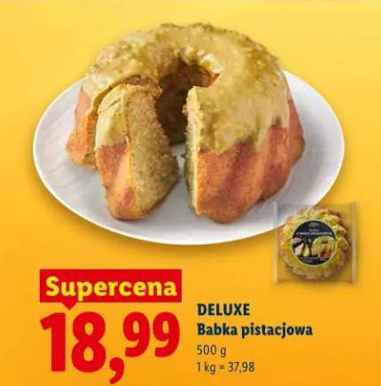 Babka pistacjowa Deluxe