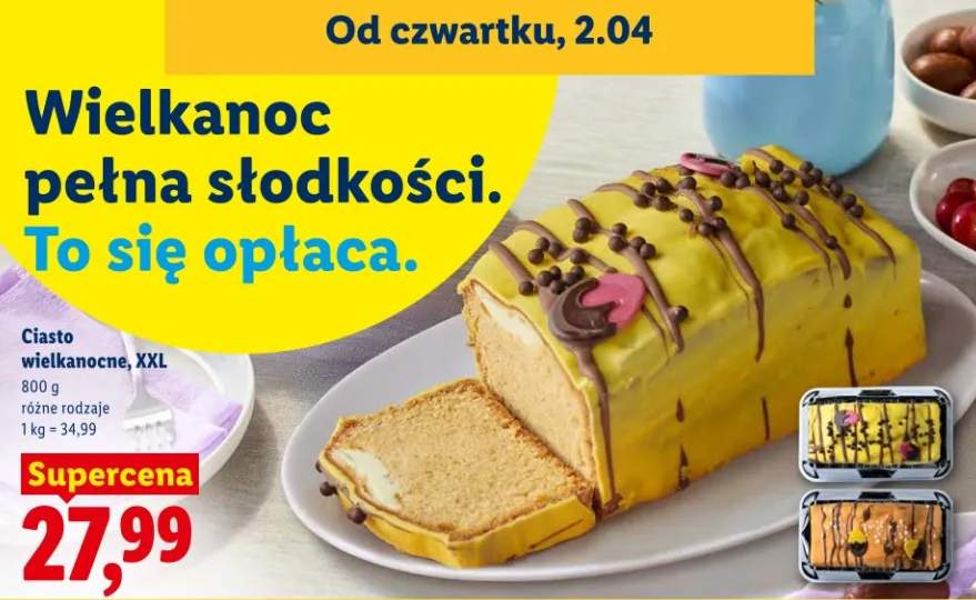 Ciasto wielkanocne, XXL