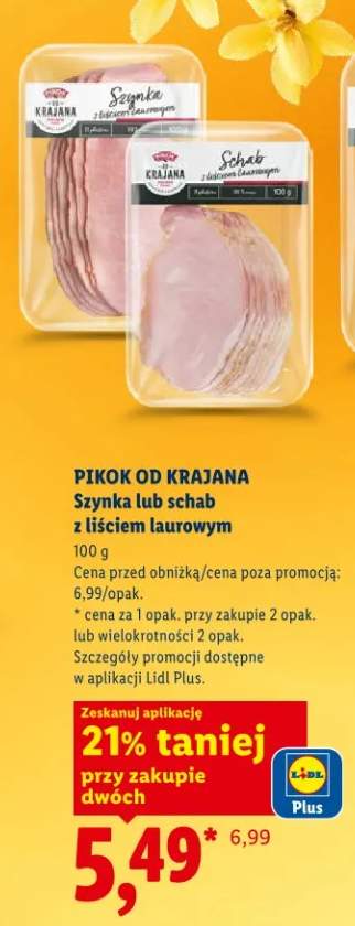 Szynka lub schab z liściem laurowym