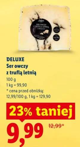 Ser owczy z truflą letnią