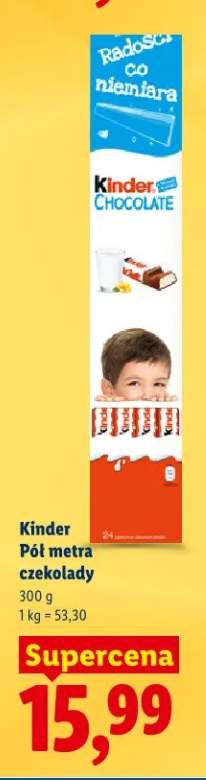 Czekolada Pół metra czekolady