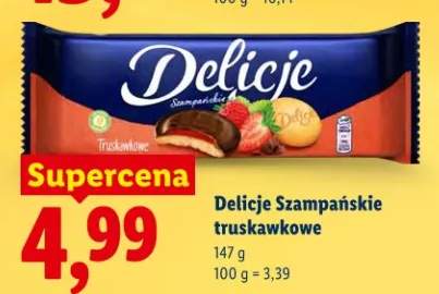 Cukierki szampańskie truskawkowe