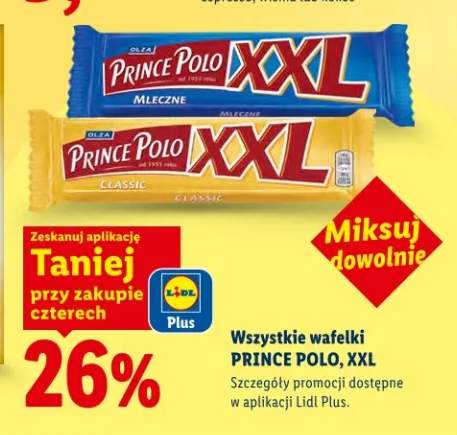 Wszystkie wafelki XXL