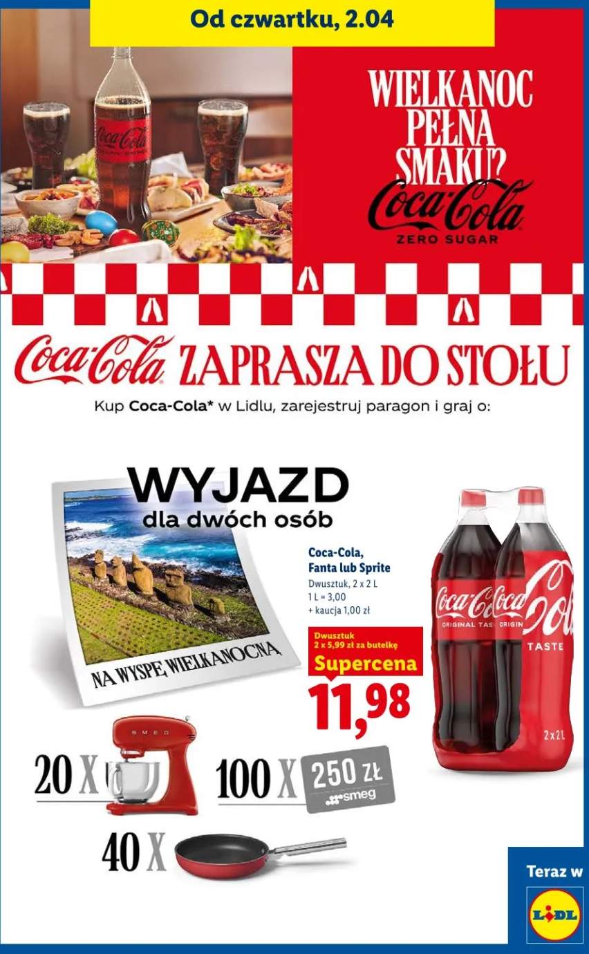 Napój gazowany dwusztak