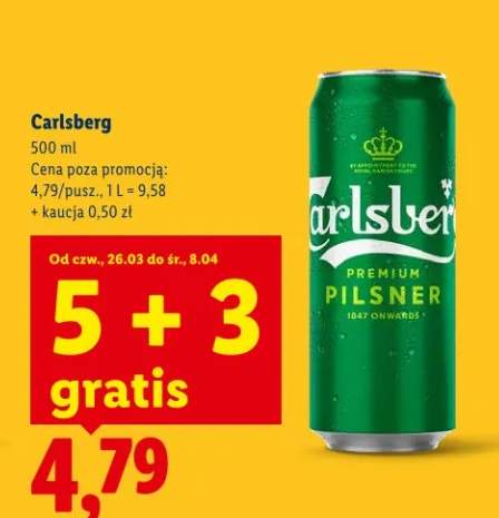 Piwo Carlsberg