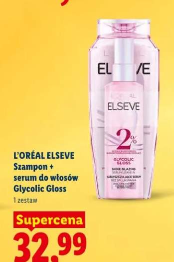 Szampon + serum do włosów Glycolic Gloss