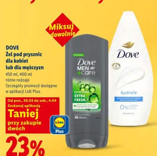 Żel pod prysznic dla kobiet lub dla mężczyzn