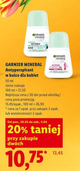 Antyperspirant w kulce dla kobiet