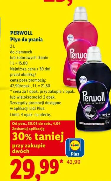 Płyn do prania do ciemnych lub kolorowych tkanin