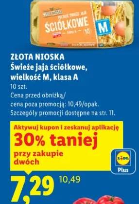 Jaja ściółkowe, wielkość M, klasa A