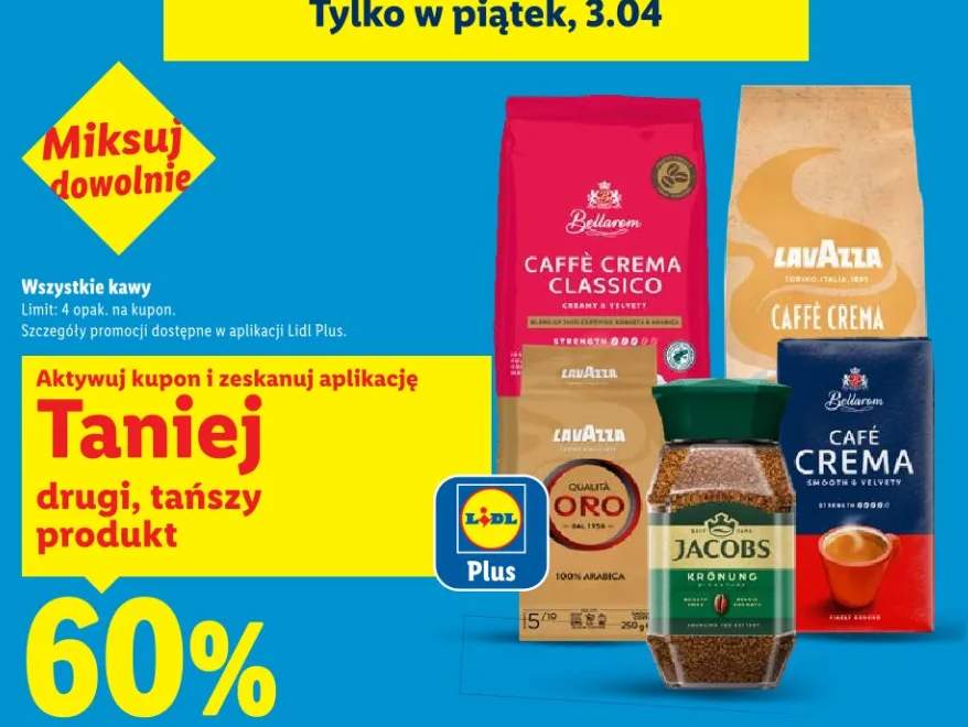 Kawa ziarnista różne rodzaje