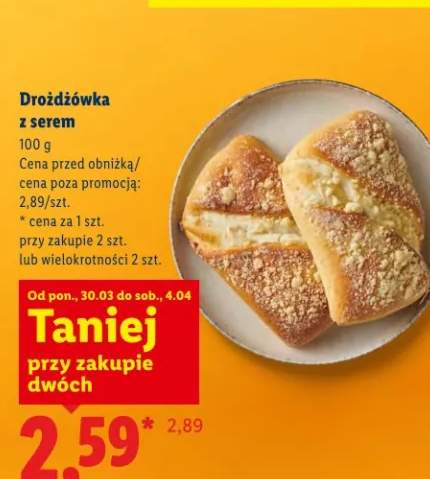 Drożdżówka z serem