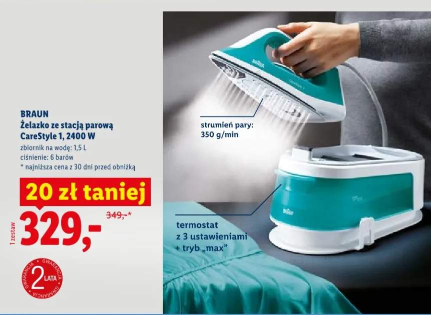 Żelazko ze stacją parową CareStyle 1, 2400W