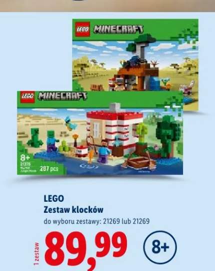 Zestaw klocków Minecraft