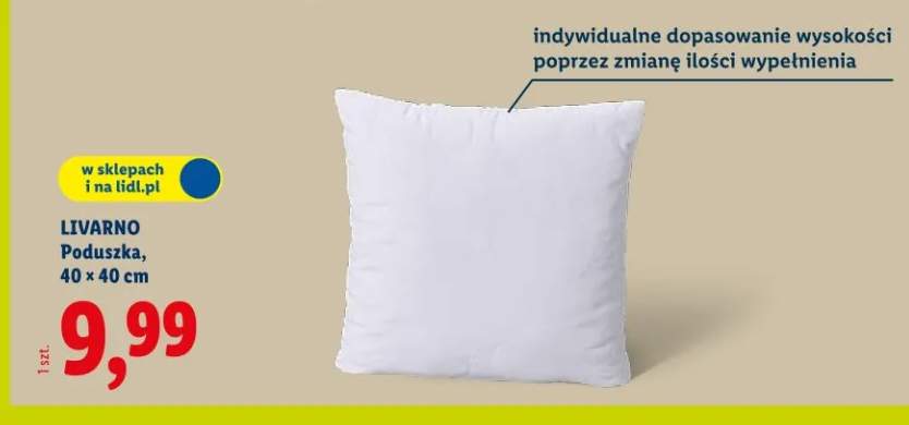 Poduszka 40×40cm
