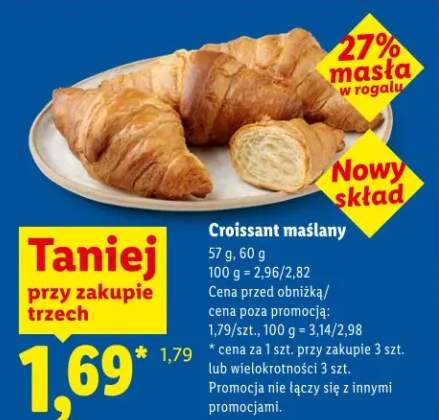 Croissant maślany