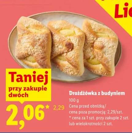 Drożdżówka z budyniem