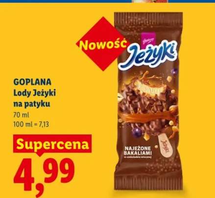 Lody Jeżyki na patyku