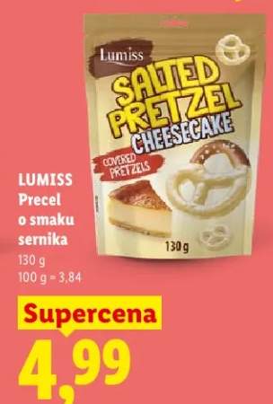 Precel o smaku sernika