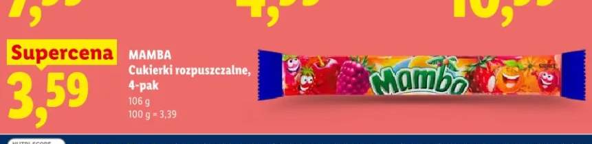 Cukierki rozpuszczalne, 4-pak